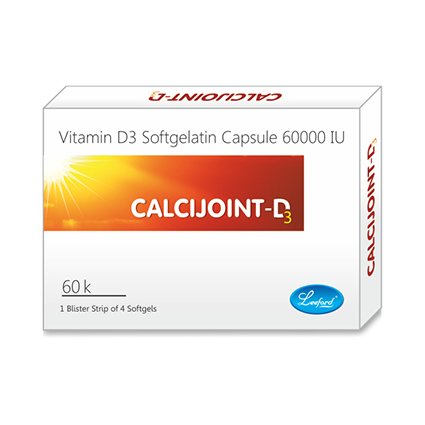 Calcijoint D3 Capsule 4s