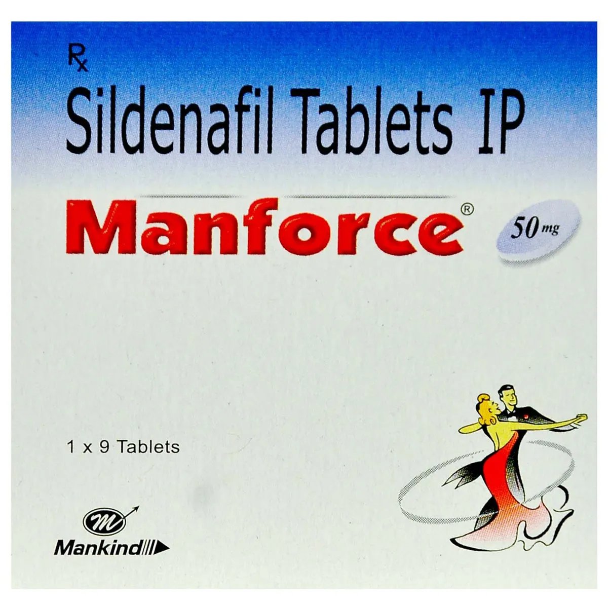 Manforce 50mg Tablet 9s