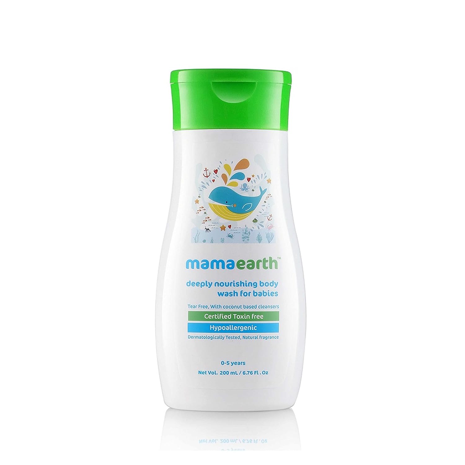 Mamaearth Deeply Nourishing Baby Body Wash 200ml