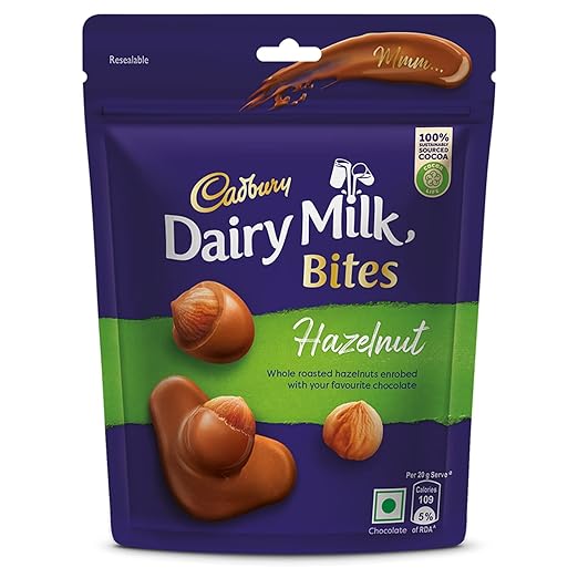 Cadbury Dairy Milk Bites Hazelnut 40gm