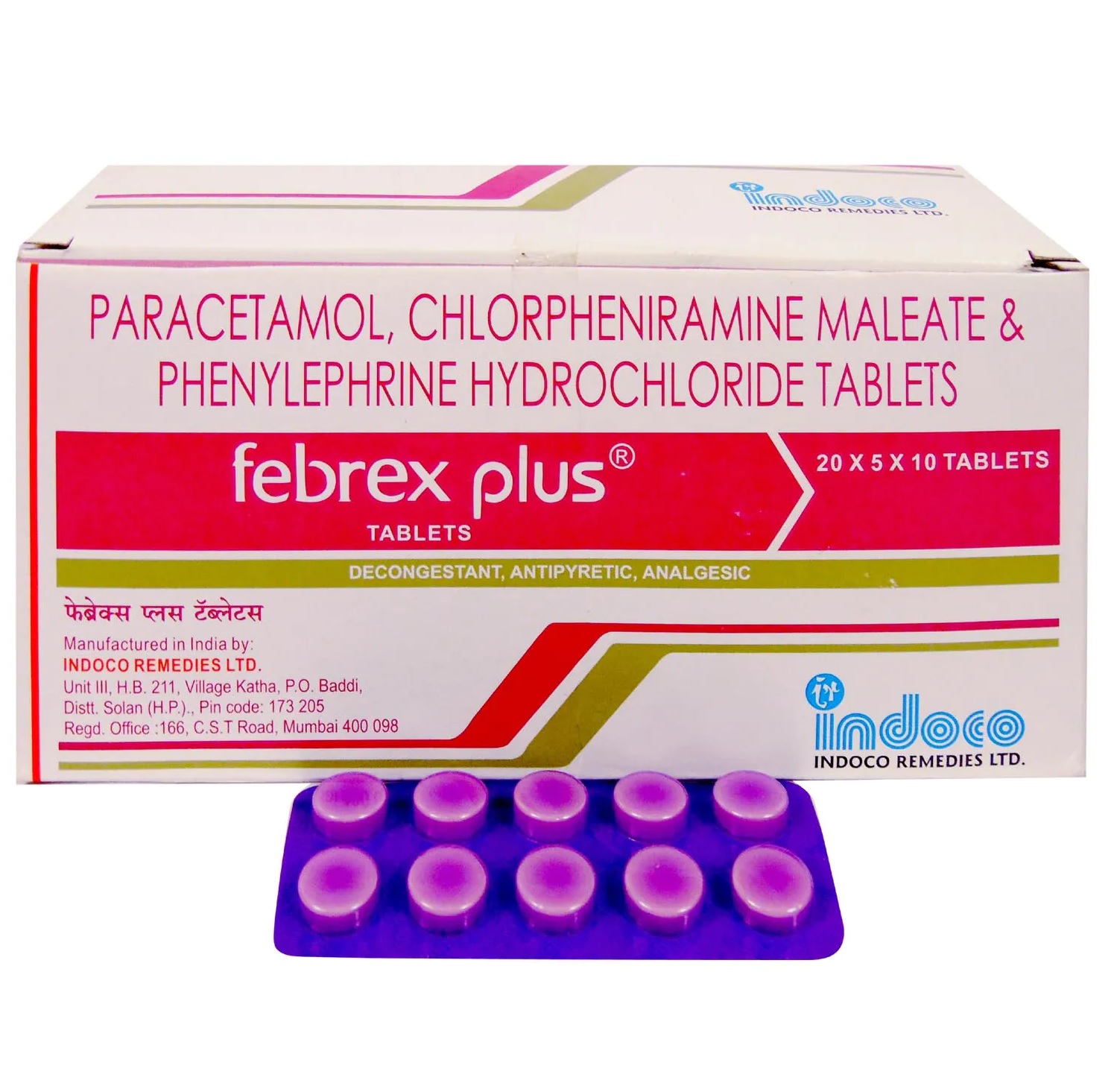 Febrex Plus Tablet 10s