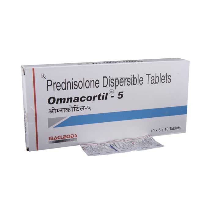 Omnacortil 5mg Tablet DT 10s