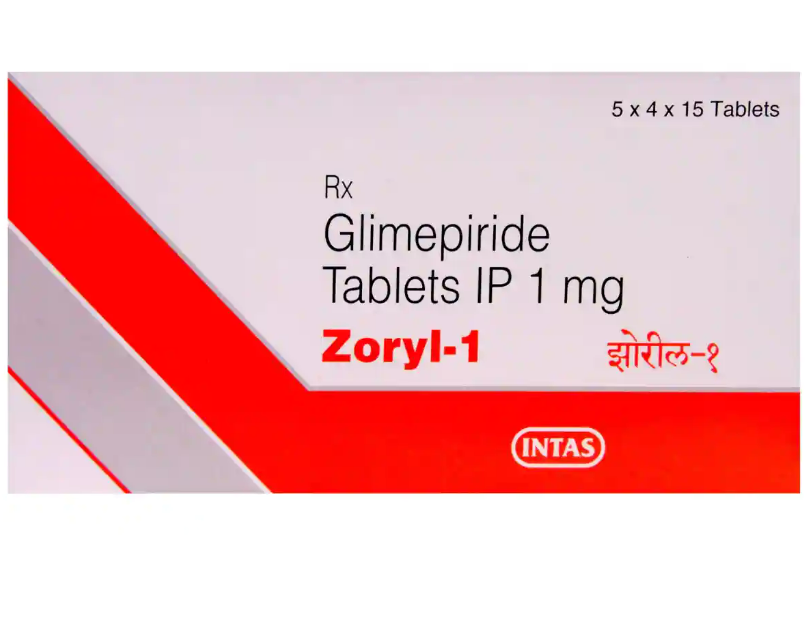 Zoryl 1mg Tablet 15s