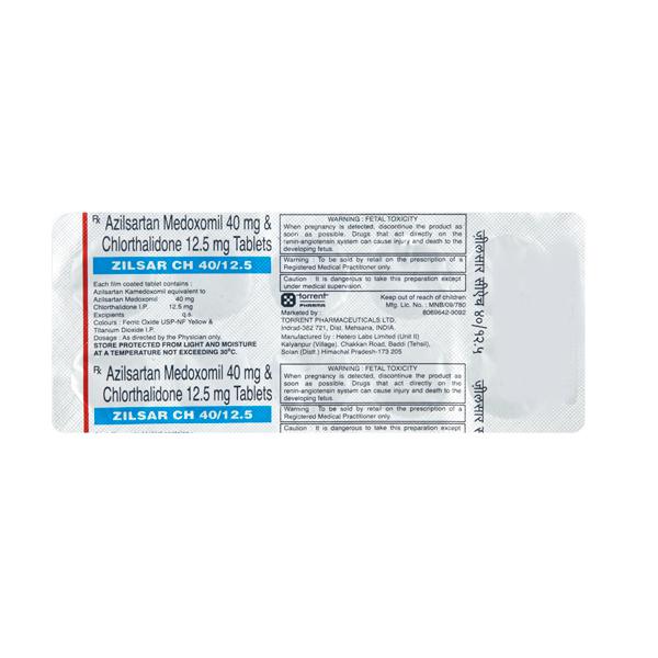 Zilsar CH 40mg/12.5mg Tablet 10s