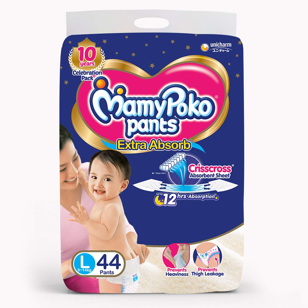 Mamy Poko Extra Absorb Diaper Pants Large
