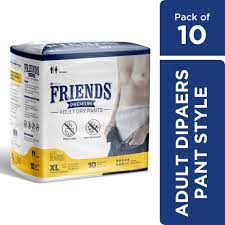 Friends Adult Diaper XXL-XXXl 10s