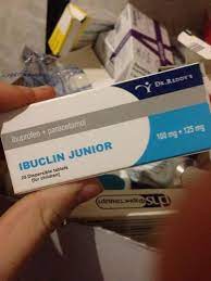 Ibuclin Junior 100mg/125mg Tablet 10s