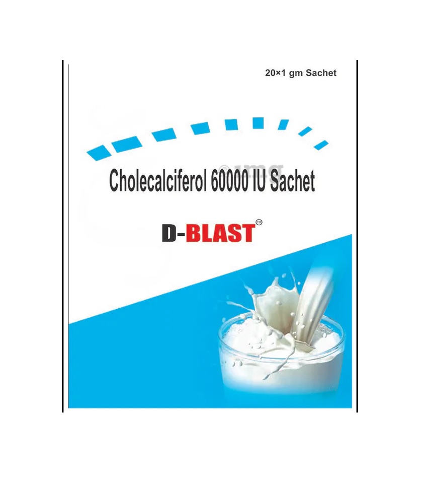 D BLAST 60000IU SACHET 1s