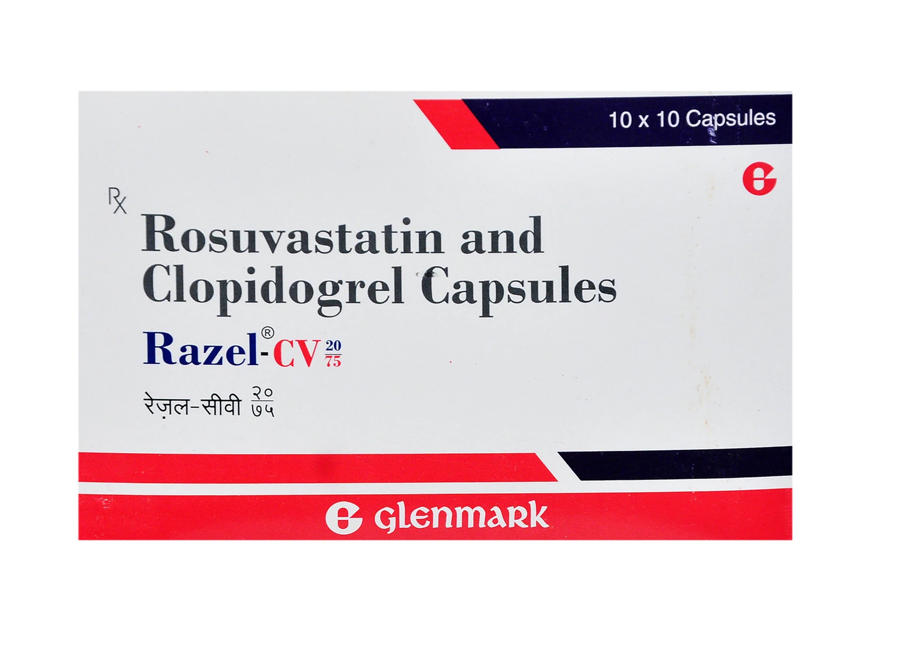 Razel CV 20mg/75mg Capsule 10s