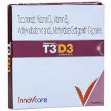 Innovcares T3 D3 Capsule 15s