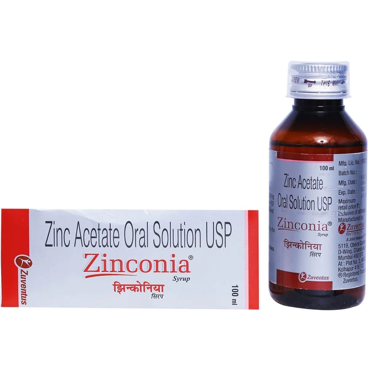 Zinconia Syrup 100ml