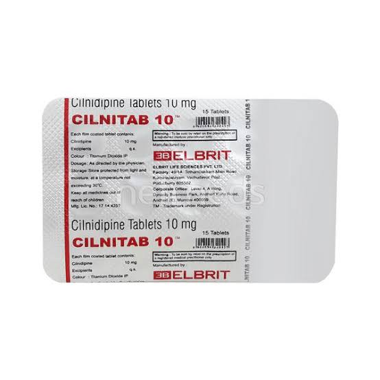 Cilnitab 10mg Tablet