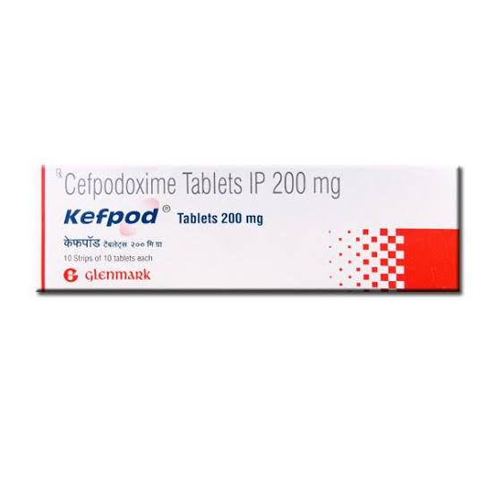 Kefpod O 200 mg/200 mg Tablet 10s