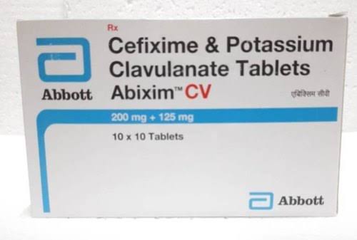 Abixim CV 200mg/125mg Tablet