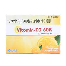 Vitomin D3 60K Tablet 4s