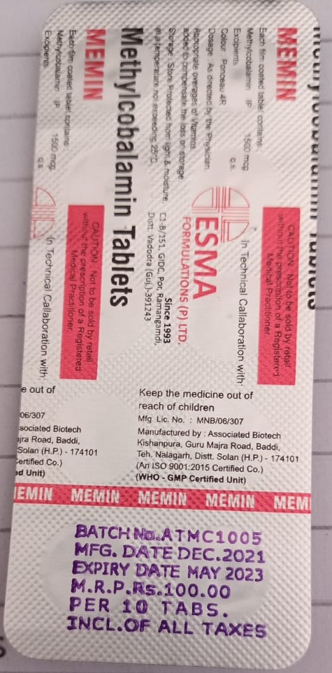 Memin Tablet 10s