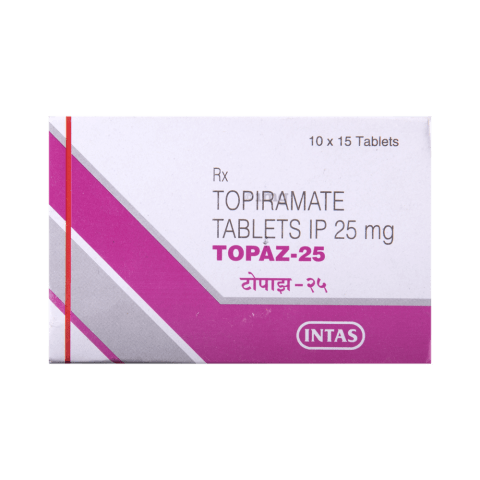 Topaz 25mg Tablet 15s