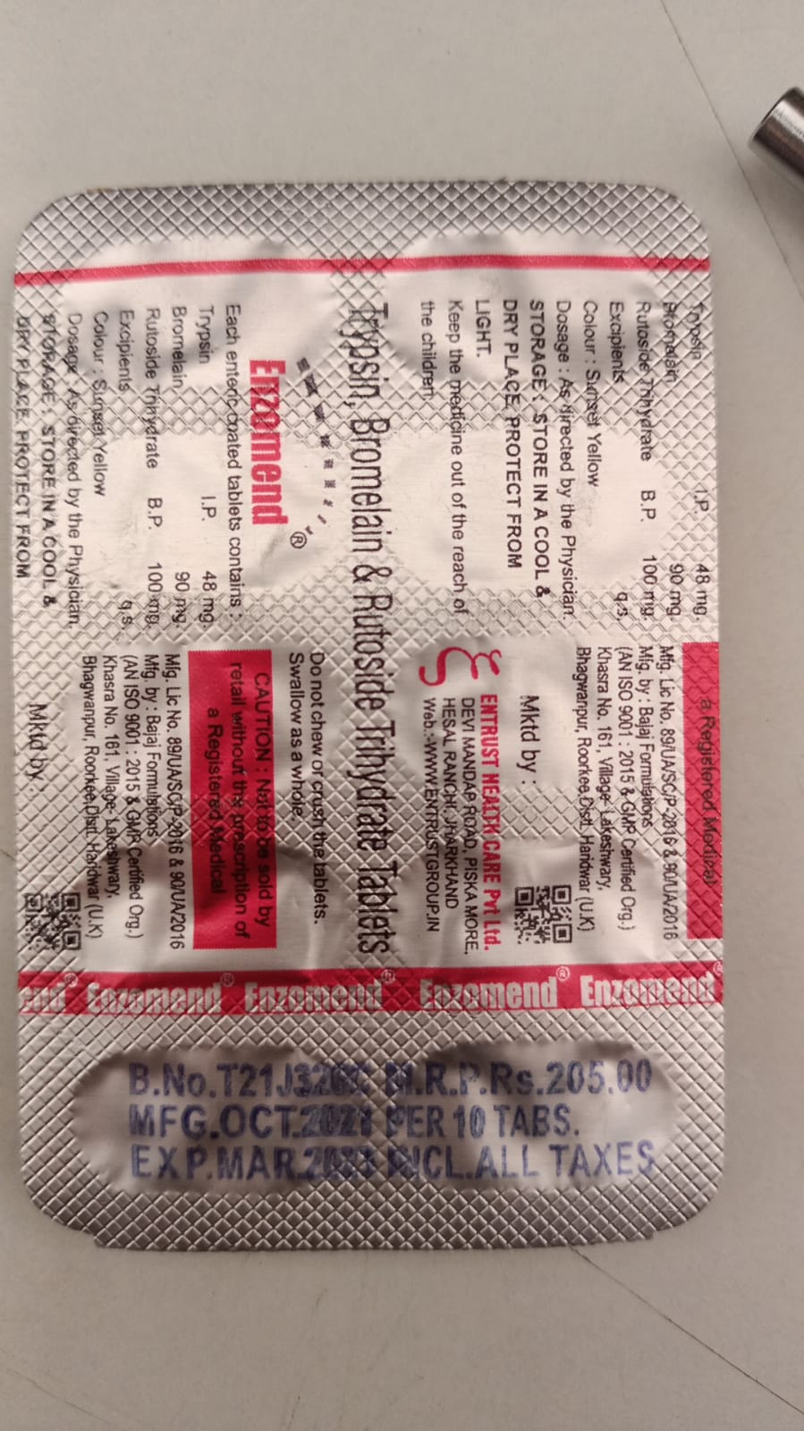 Enzomend  Tablet 10s