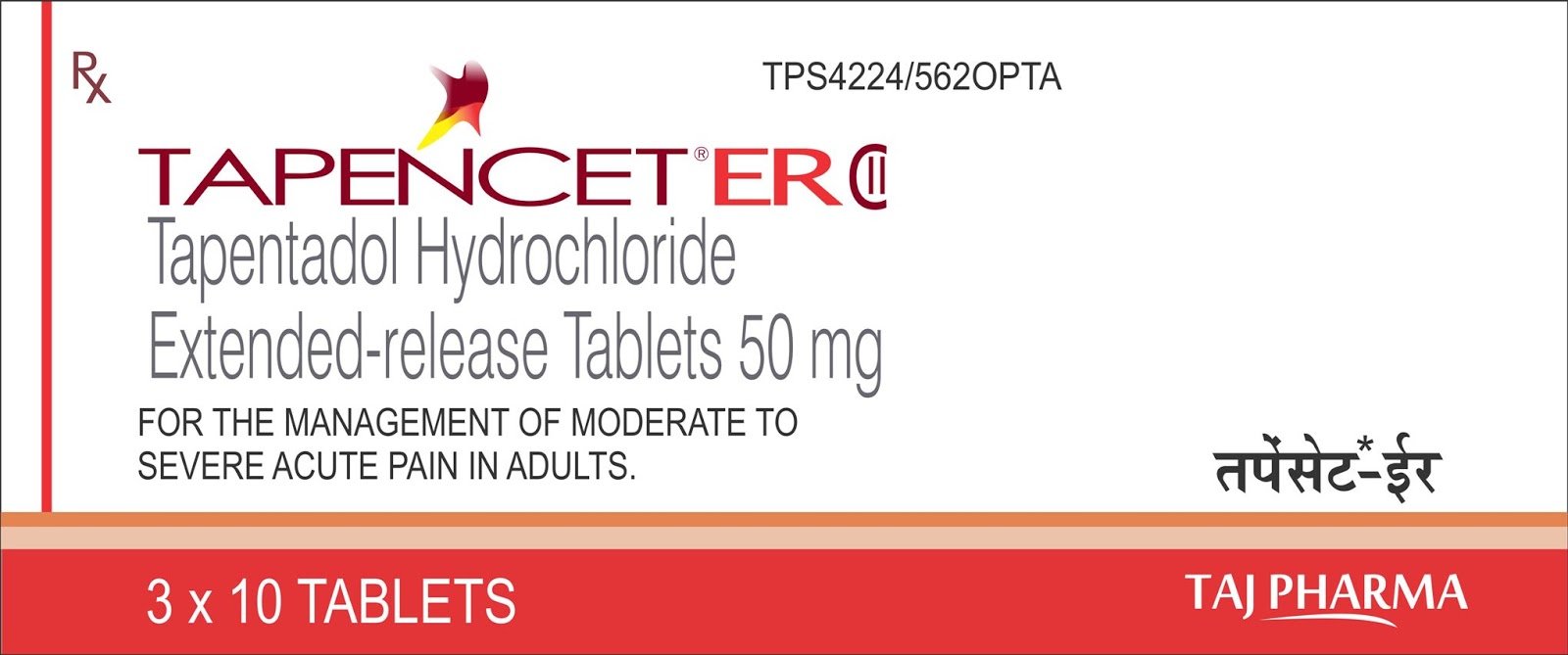 Tapencet 50mg Tablet ER
