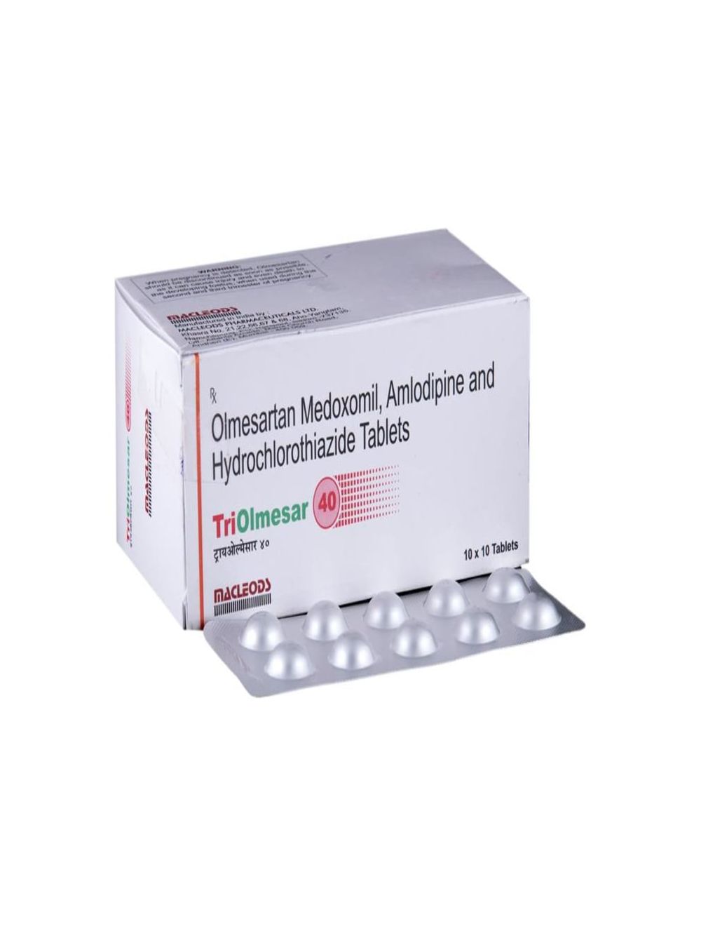Triolmesar 40 Tablet 10s