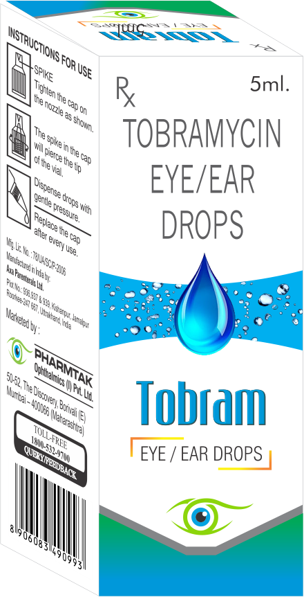 Tobram Eye/Ear Drops 5ml