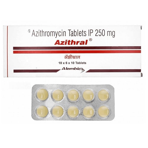 Azithral 250mg Tablet DT 10s
