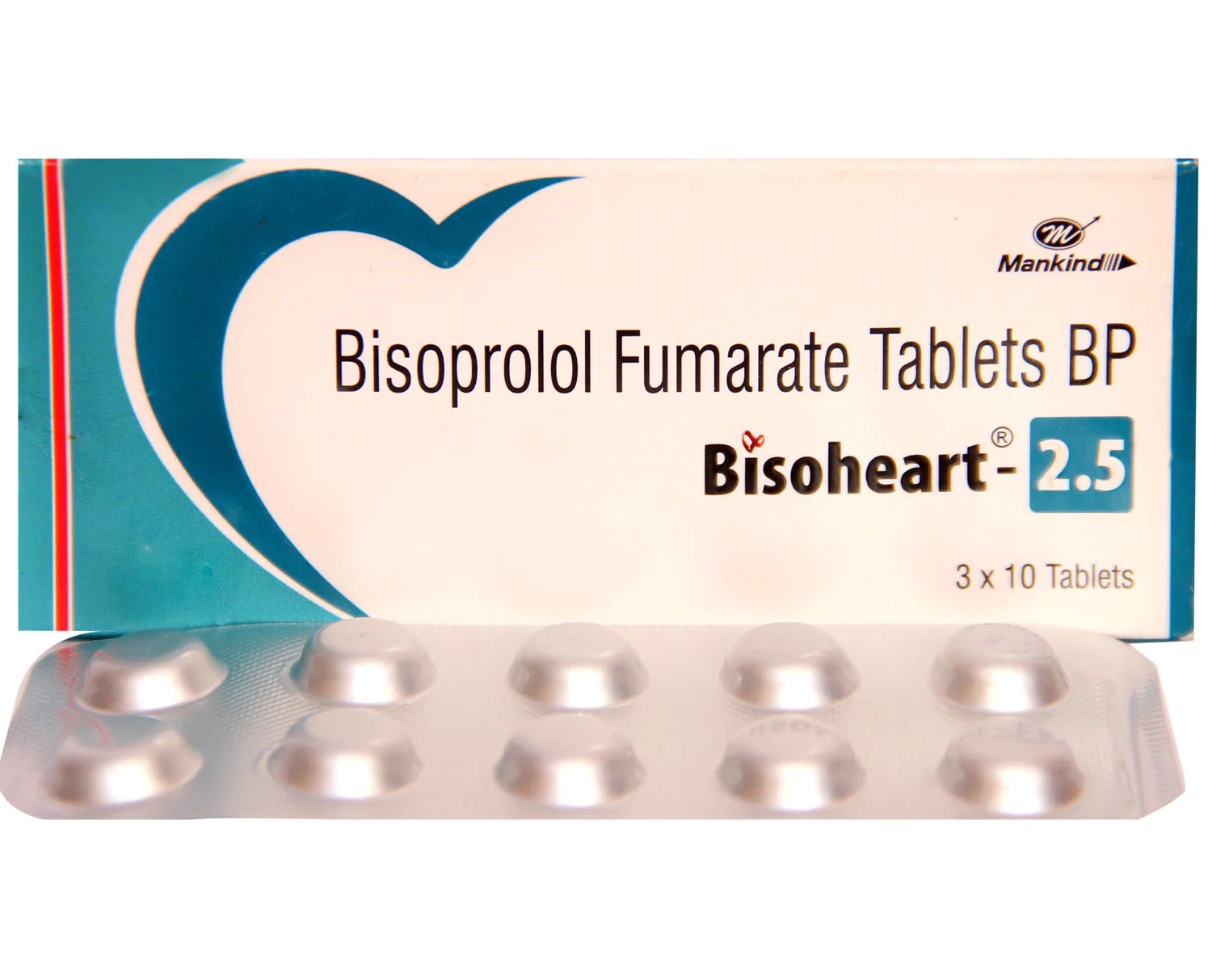 Bisoheart 2.5mg Tablet 10s