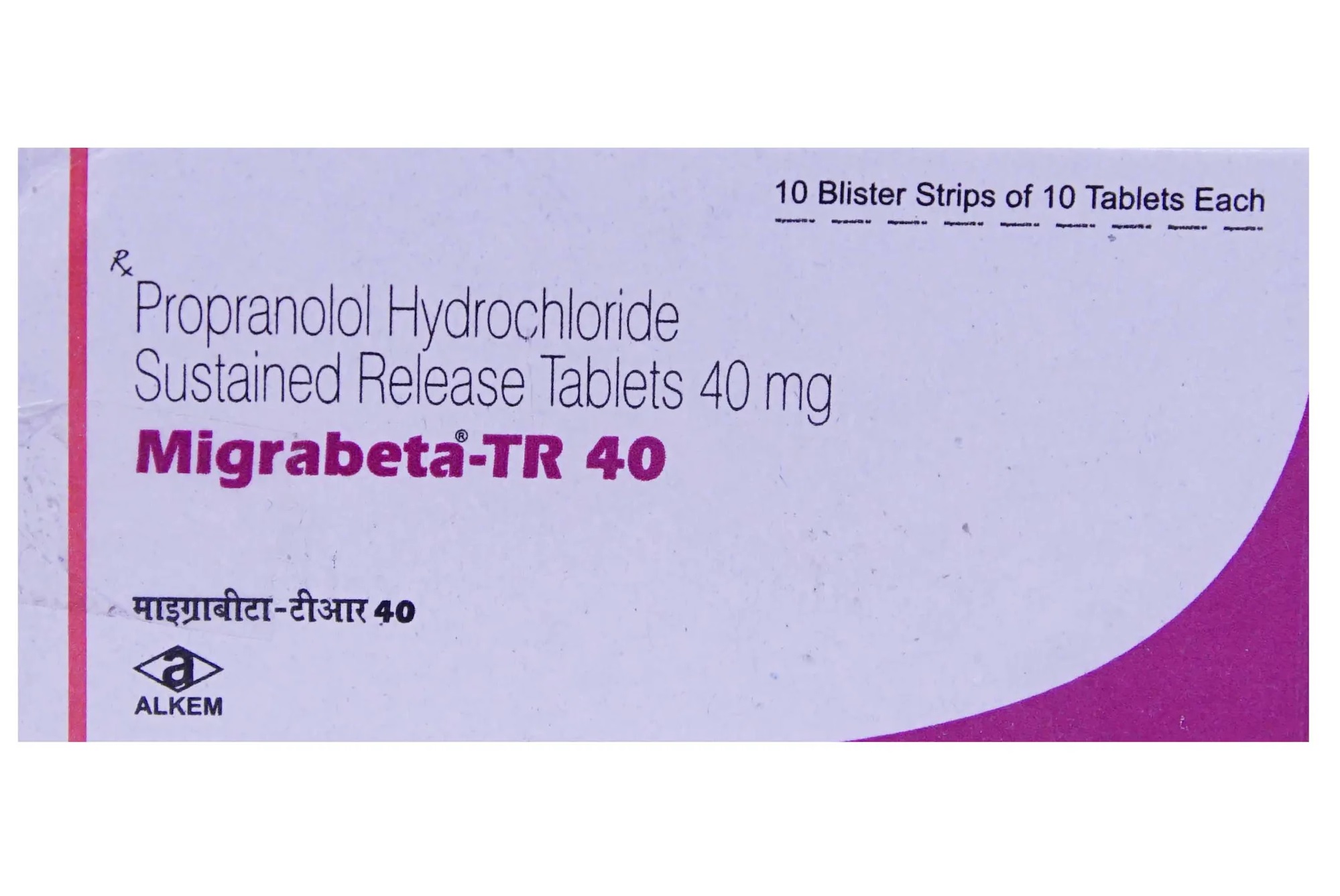 Migrabeta TR 40 Tablet 10s