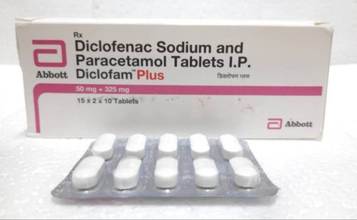 Diclofam Plus 50mg/325mg Tablet 10s