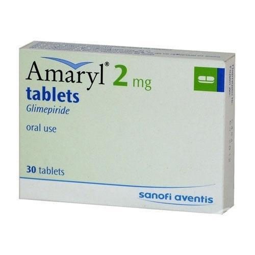 Amaryl 2mg Tablet 30s