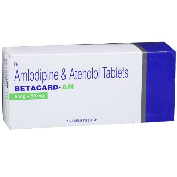 Betacard AM 5mg/25mg Tablet