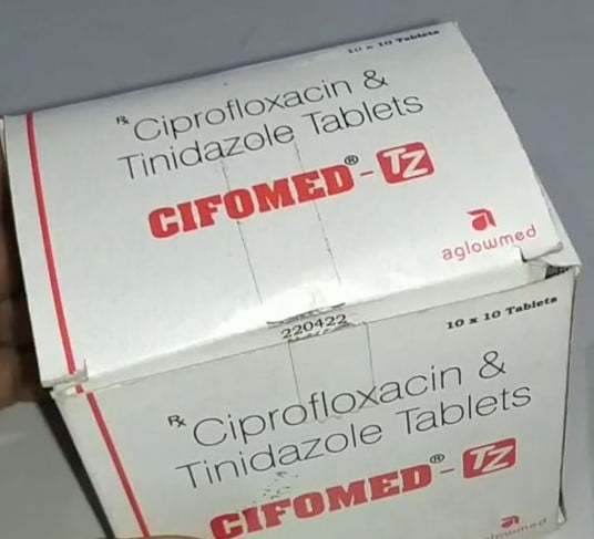 Cifomed TZ 500 mg/600 mg Tablet