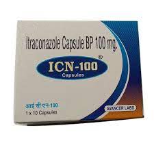 Icn-100 capsule  10s