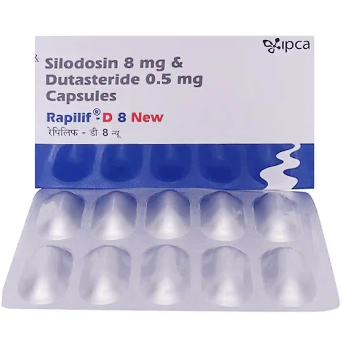 Rapilif D 8mg/0.5mg New Capsule 10s