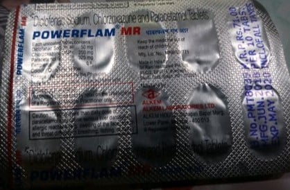 Powerflam MR 500mg/50mg/325mg Tablet 10s