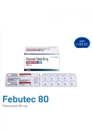 Febutec 80mg Tablet