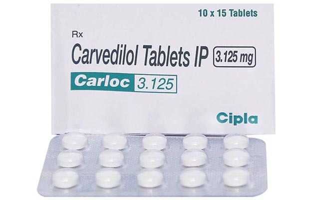 Carloc 3.125 Tablet15s