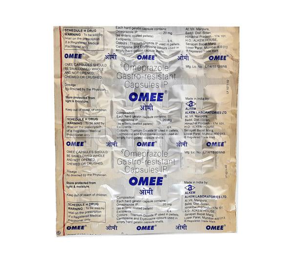 Omee 20mg Capsule 20s