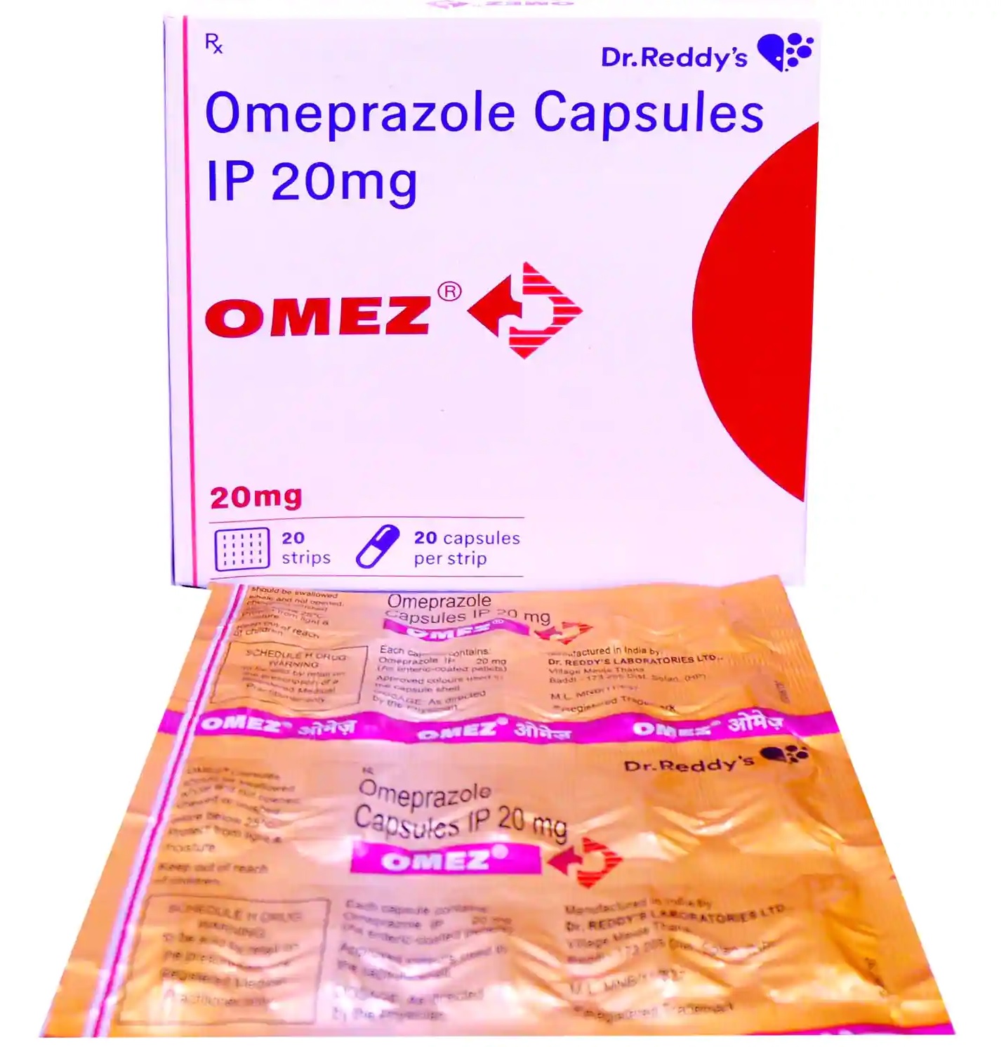 Omez 20mg Capsule 20s