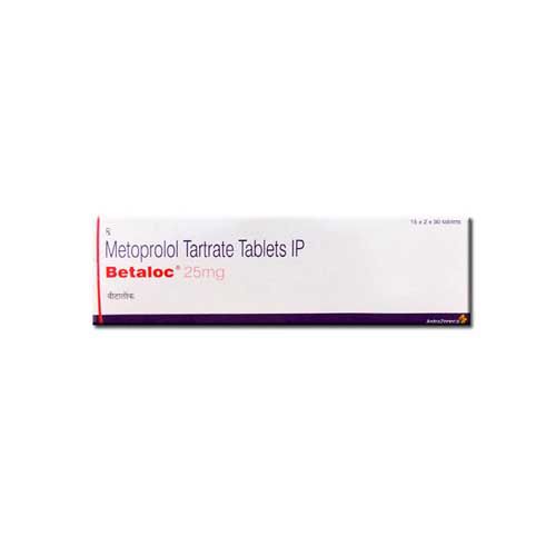 Betaloc 25mg Tablet 30s