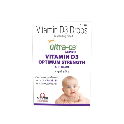 Ultra D3 400 IU Drops 15ml