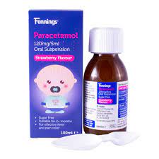 Paracetamol 120mg Oral Suspension