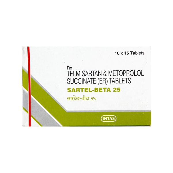 Sartel Beta 25mg Tablet ER 15s