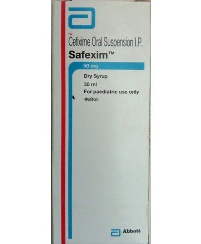 Safexim 50mg dry syrup 30ml