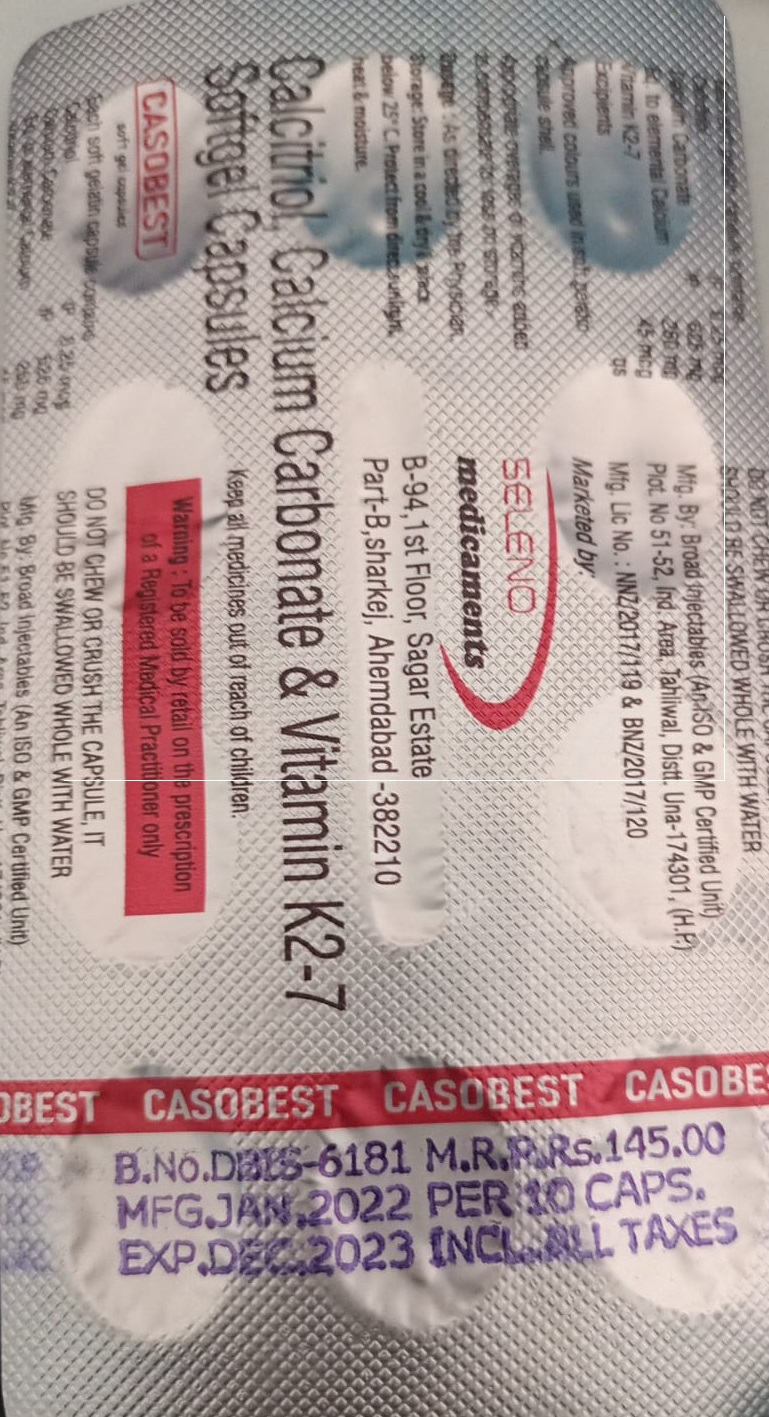 Casobest Capsule 10s