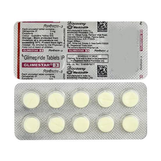 Glimestar 3 Tablet 10s