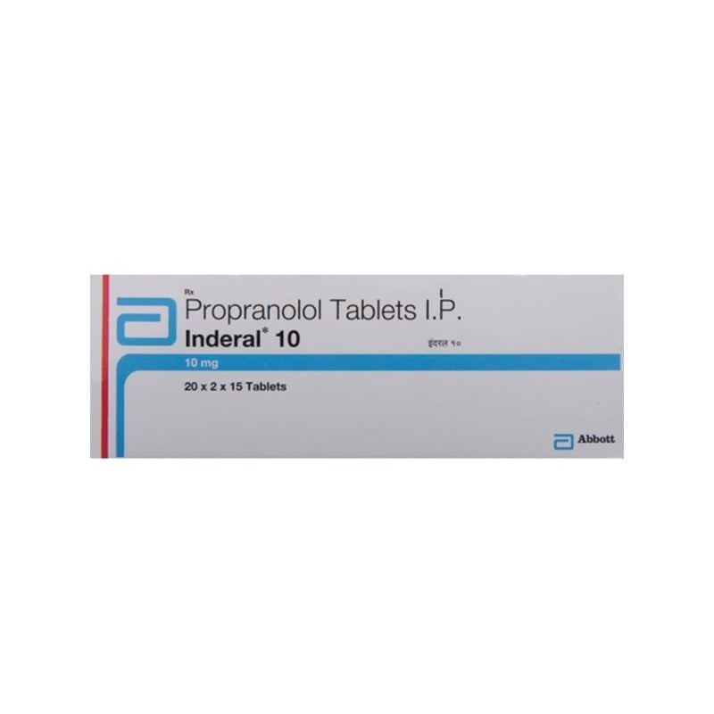 Inderal 10mg Tablet 15s