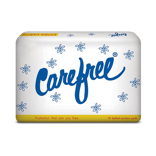 Carefree Sanitary pad XL 10s