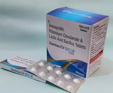 Zoximox CV 625 LB Tablet 10s
