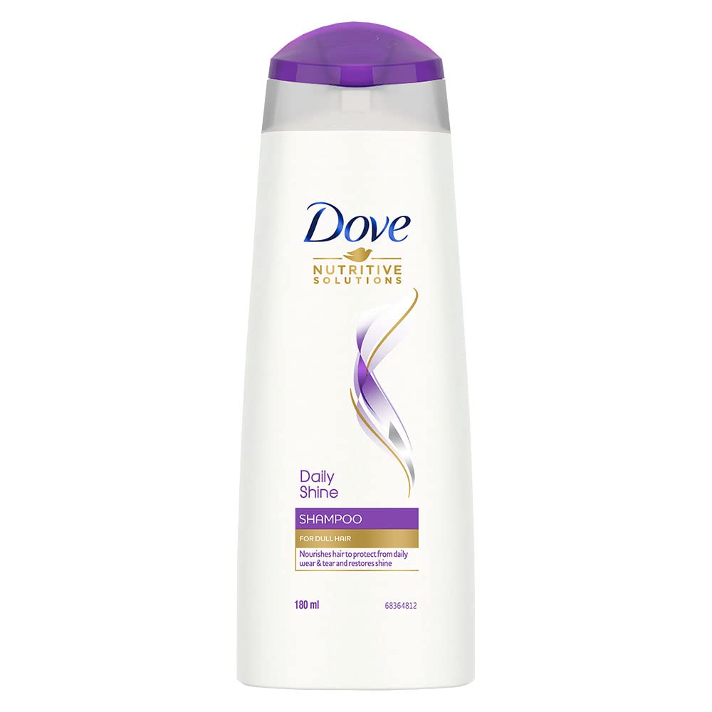 DOVE DAILY SHINE SHAMPOO 180ML